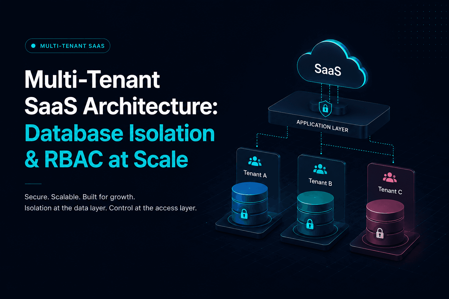 Multi-Tenant SaaS Architecture: Database Isolation & RBAC at Scale